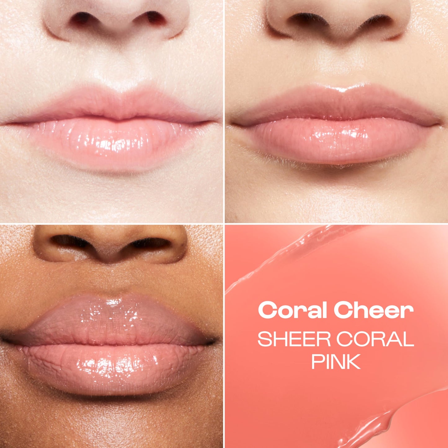 Alleyoop Lip Goals – Moisturizing Lip Balm for Women, Hydrating Lip Care for Dry Lips with Clean Vegan Ingredients, Everyday Treatment for Smooth, Soft, Nourished Lips, Sheer Coral Pink