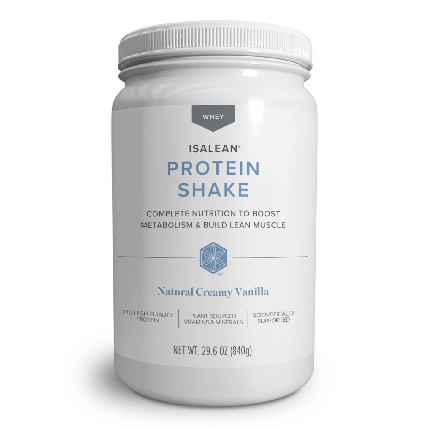 Isagenix IsaLean, 24g Protein Shake, Creamy Chocolate, 28.1 oz | Meal Replacement Protein Shake, Supports Lean Muscle, Keeps You Full for Longer, Formulated with MCT Oil and Vitamins