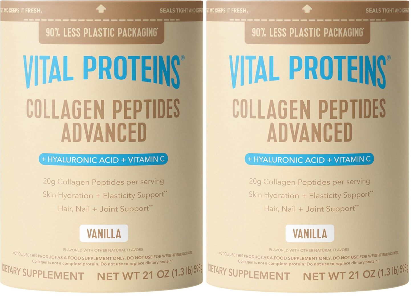 Vital Proteins Collagen Peptides Advanced, Strawberry Lemon, 10.5oz