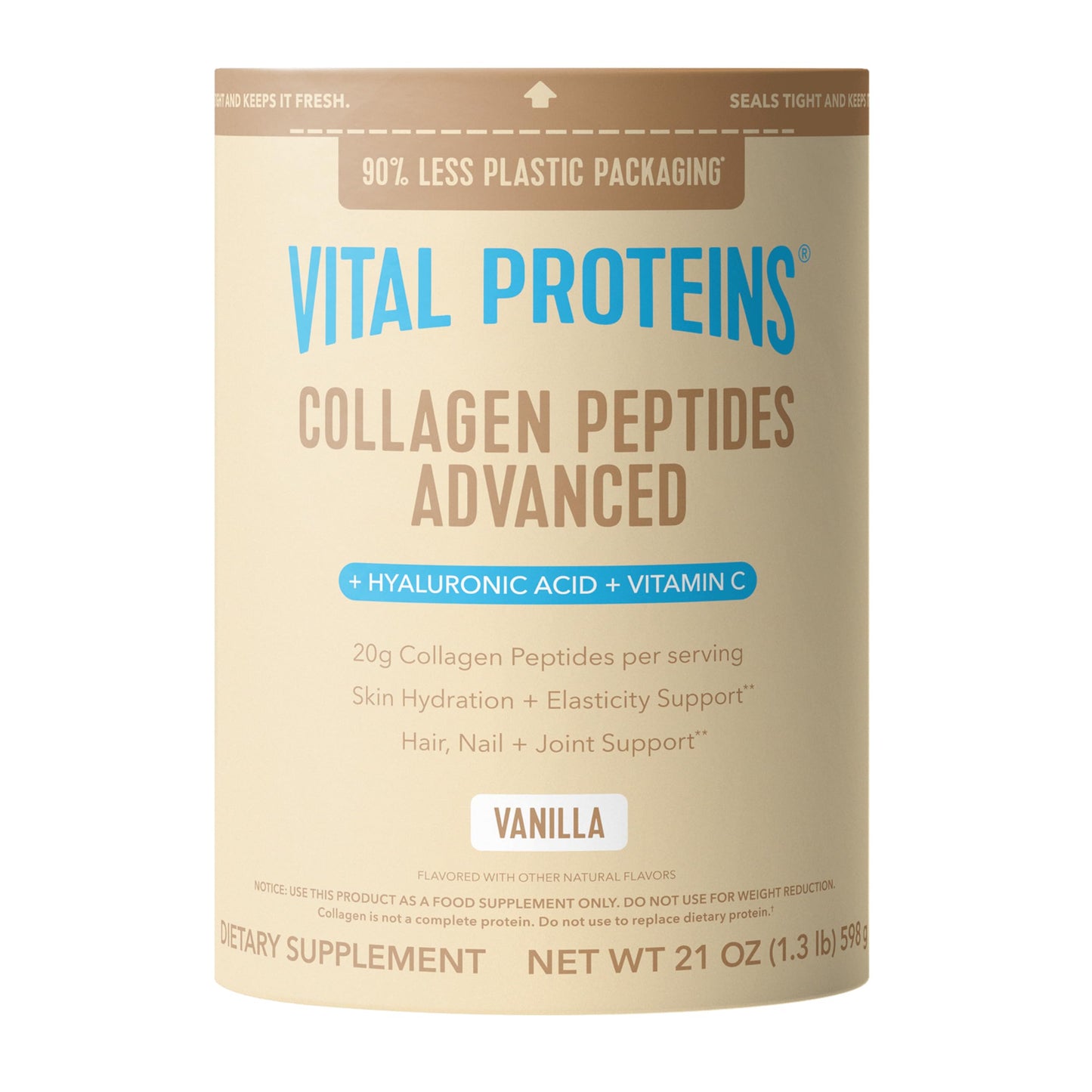 Vital Proteins Collagen Peptides Advanced, Strawberry Lemon, 10.5oz