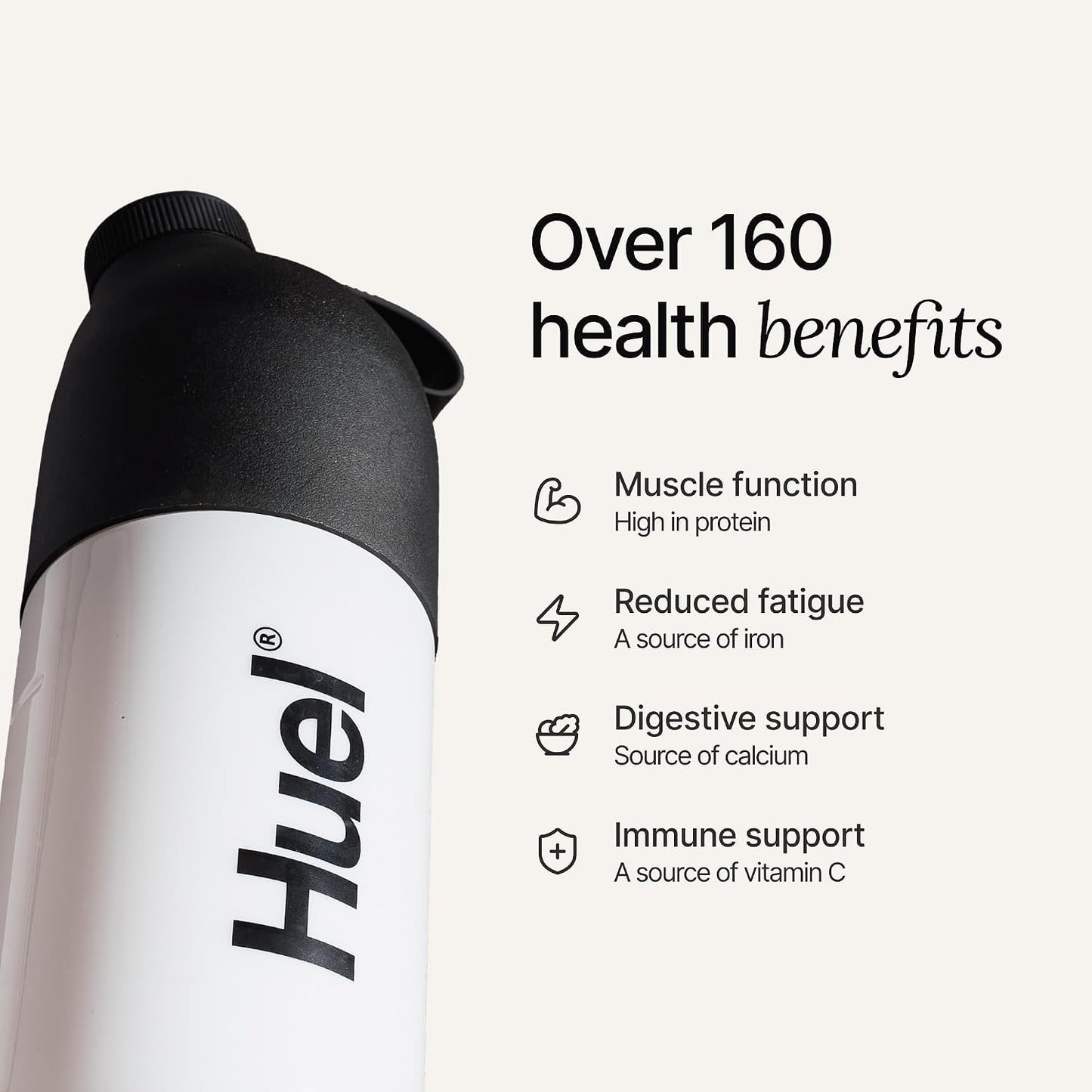 Huel Black Edition | Chocolate 40g Vegan Protein Powder | Nutritionally Complete Meal Replacement | 27 Vitamins and Minerals, Gluten Free | 17 Servings