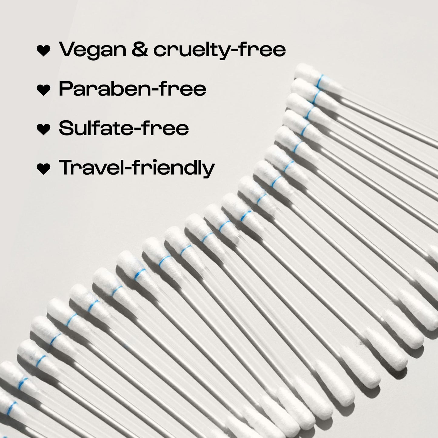 Alleyoop Cotton Swabs for Makeup, Tip Off Liquid-Filled Makeup Removing Swabs (24 Count, 1 Pack) - Easy-To-Use & Space Saving Makeup Remover - Disposable Cotton Tips for Eye, Lip, Eyebrow, & Eyeshadow