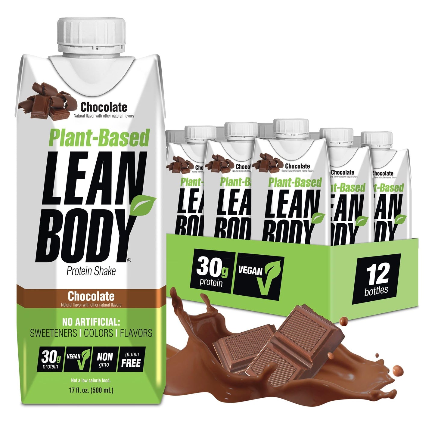 Labrada Lean Body Ready-to-Drink Banana Protein Shake,40g Protein,Whey Blend,0 Sugar,Gluten Free,22 Vitamins & Minerals,17 Ounce (Recyclable Carton & Lid - Pack of 12) LABRADA