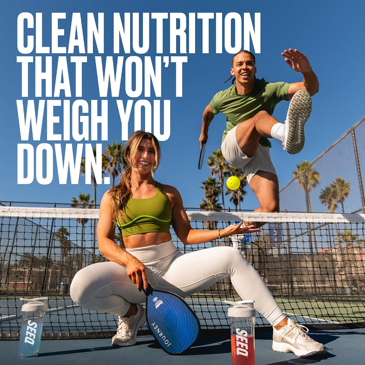 SEEQ Clear Protein Powder - Blue Razz Freeze - 22 Servings - 22g Clear Whey Protein Isolate - Zero Sugar - 0g Lactose - Allergen Friendly - GLP1 Support - Bone Health - Muscle Post Workout Recovery